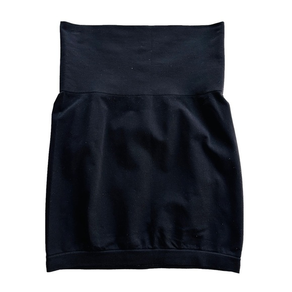 Yummie by Heather Thompson Shaping High Waist Skirt Slip in Black L/XL - Picture 2 of 5